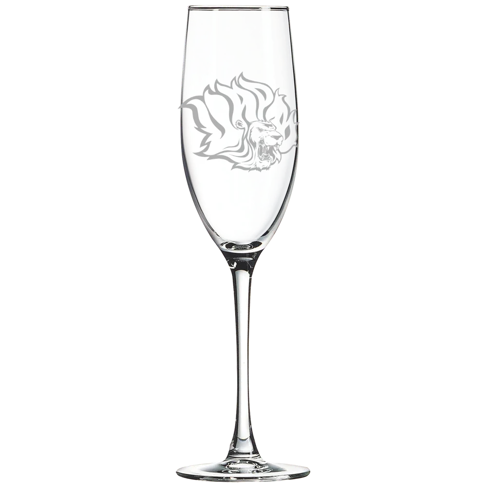University of Arkansas, Pine Bluff Polar Camel 8 oz. Champagne Flute