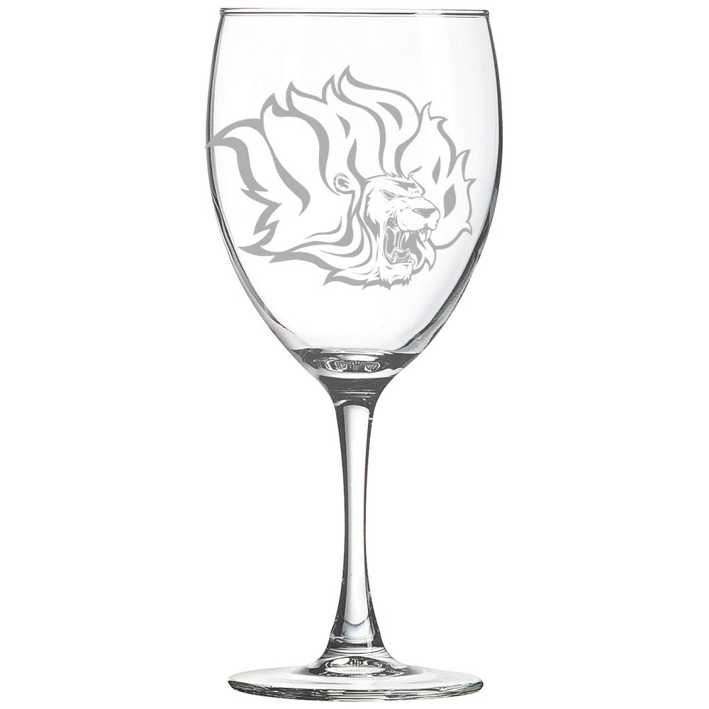 University of Arkansas, Pine Bluff Polar Camel 10 1/2 oz. Wine Glass