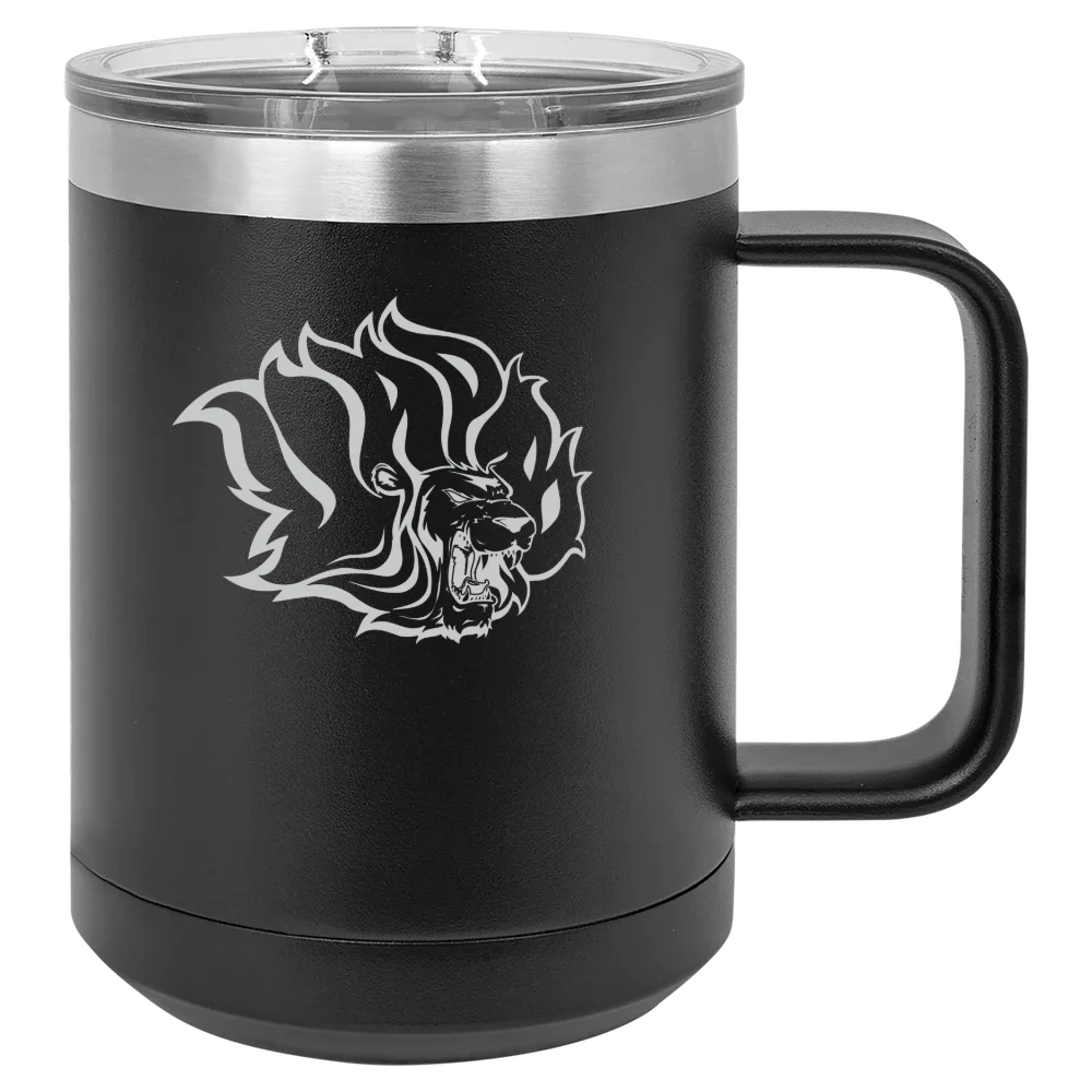 University of Arkansas, Pine Bluff Polar Camel 15 oz. Mug with Slider Lid
