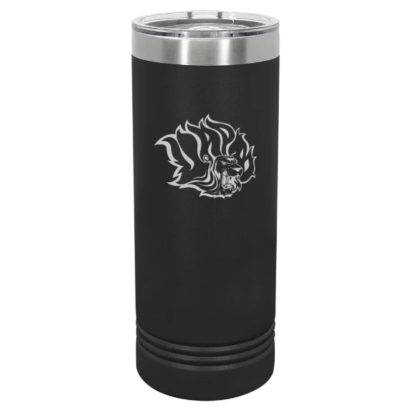 University of Arkansas, Pine Bluff Polar Camel 22 oz. Skinny Tumbler with Slider Lid
