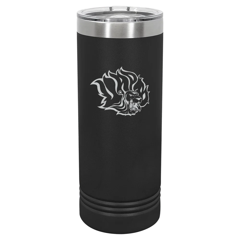 University of Arkansas, Pine Bluff Polar Camel 22 oz. Skinny Tumbler with Slider Lid