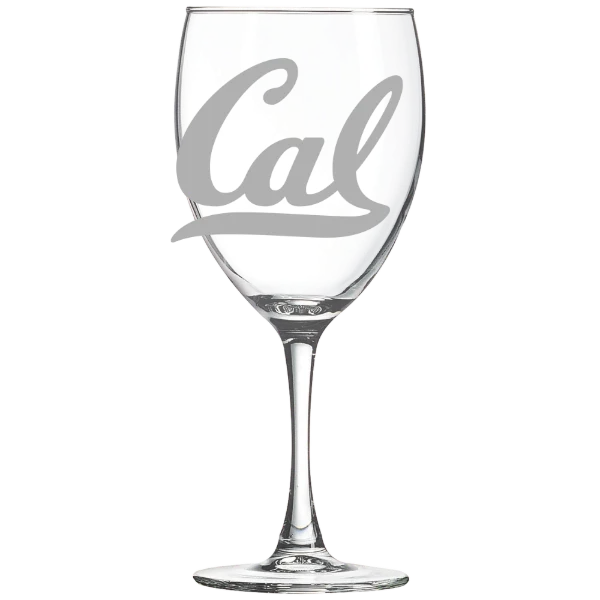 University of California, Berkeley Polar Camel 10 1/2 oz. Wine Glass