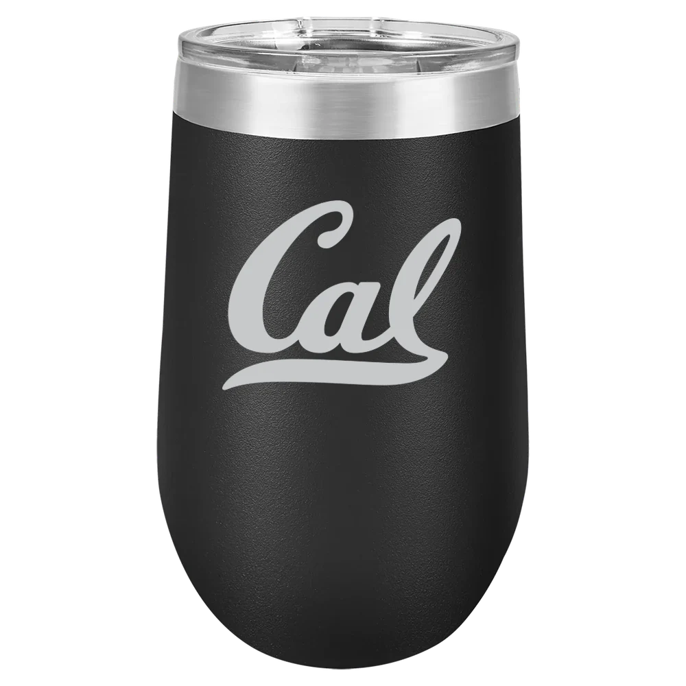 University of California, Berkeley Polar Camel 16 oz. Stemless Wine Tumbler