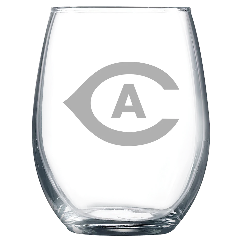 University of California, Davis Polar Camel 9 oz. Stemless Wine Glass