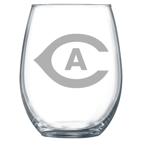 University of California, Davis Polar Camel 15 oz. Stemless Wine Glass