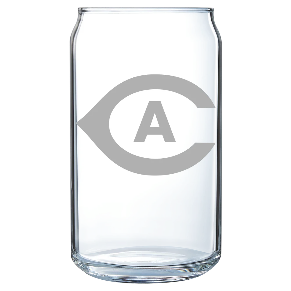 University of California, Davis Polar Camel 16 oz. Can Glass