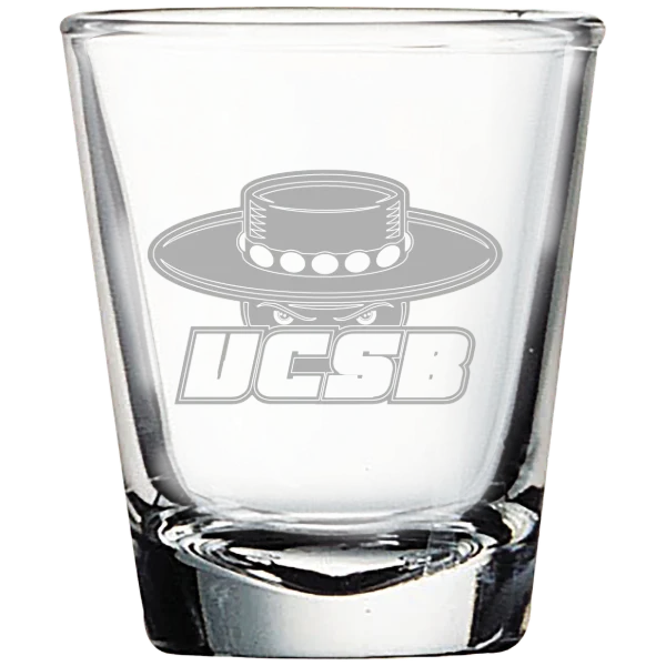 University of California, Santa Barbara Polar Camel 1.7 oz. Shot Glass