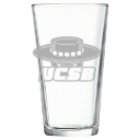University of California, Santa Barbara Polar Camel 16 oz. Pint Mixing Glass