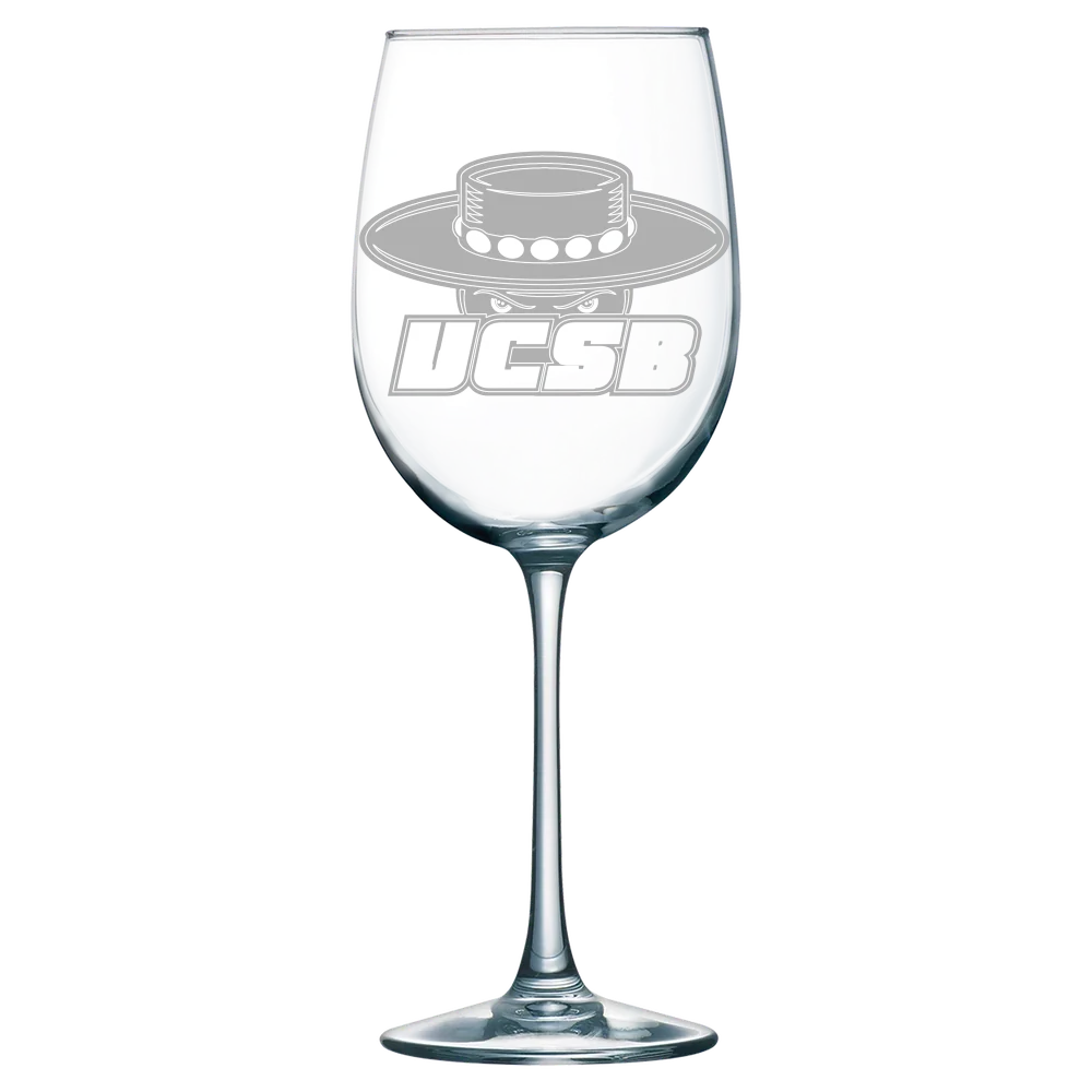 University of California, Santa Barbara Polar Camel 19 oz. Wine Glass