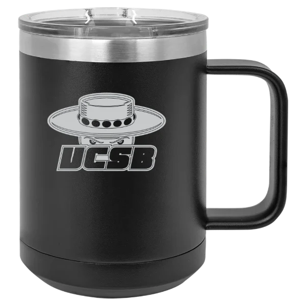 University of California, Santa Barbara Polar Camel 15 oz. Mug with Slider Lid