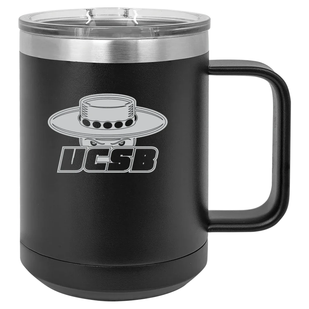 University of California, Santa Barbara Polar Camel 15 oz. Mug with Slider Lid