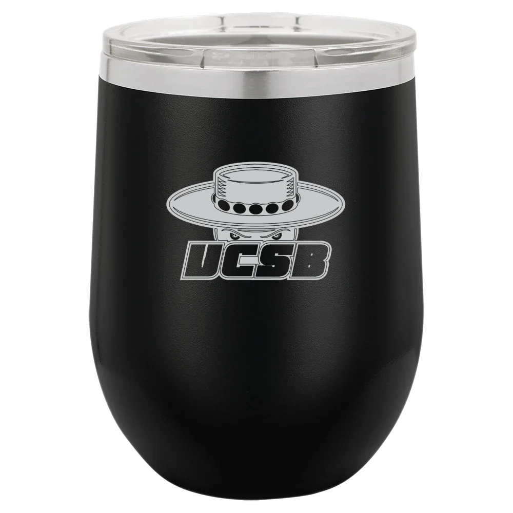 University of California, Santa Barbara Polar Camel 12 oz. Stemless Wine Tumbler