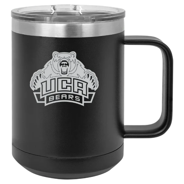 University of Central Arkansas Polar Camel 15 oz. Mug with Slider Lid