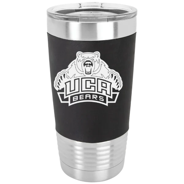 University of Central Arkansas Polar Camel 20 oz. Silicone Grip Tumbler with Standard Lid
