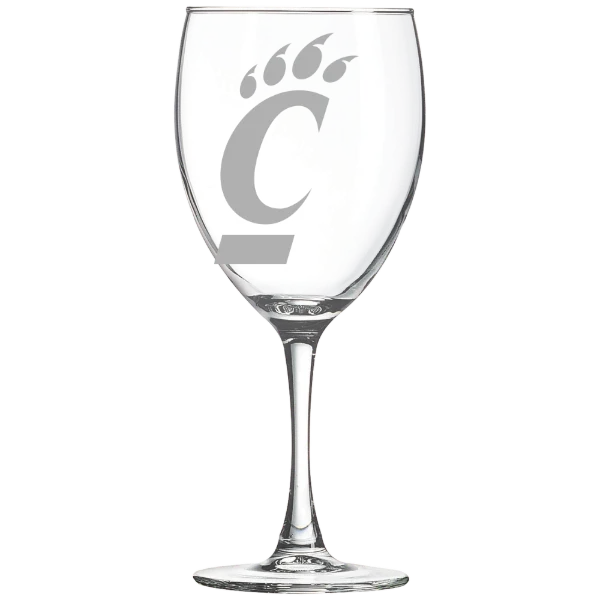 University of Cincinnati Polar Camel 10 1/2 oz. Wine Glass