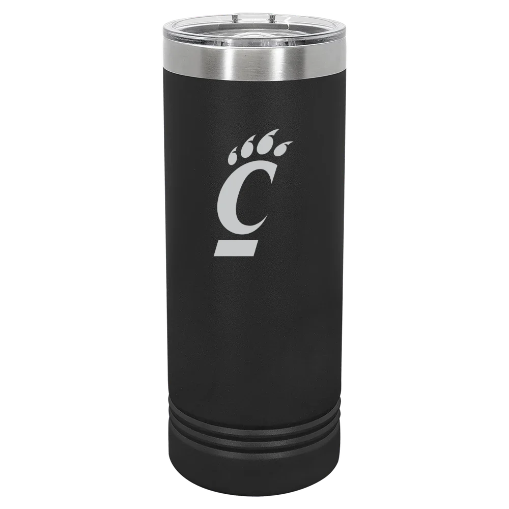 University of Cincinnati Polar Camel 22 oz. Skinny Tumbler with Slider Lid
