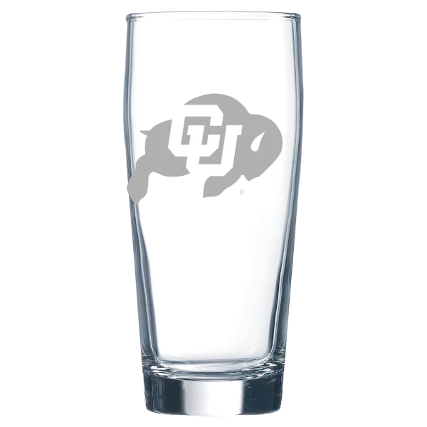 University of Colorado Boulder Polar Camel 16 oz. Willi Becher Beer Glass