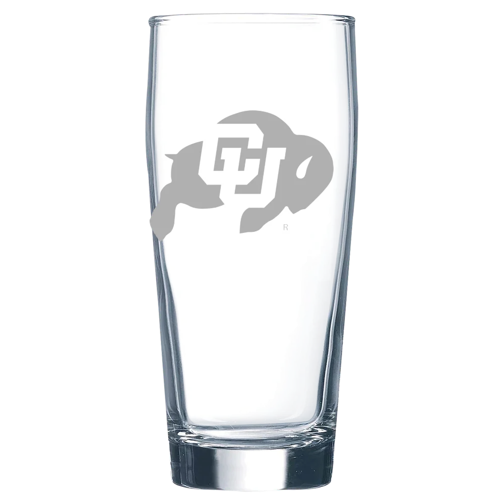 University of Colorado Boulder Polar Camel 16 oz. Willi Becher Beer Glass