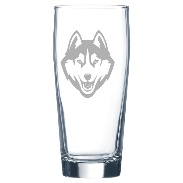 University of Connecticut Polar Camel 16 oz. Willi Becher Beer Glass