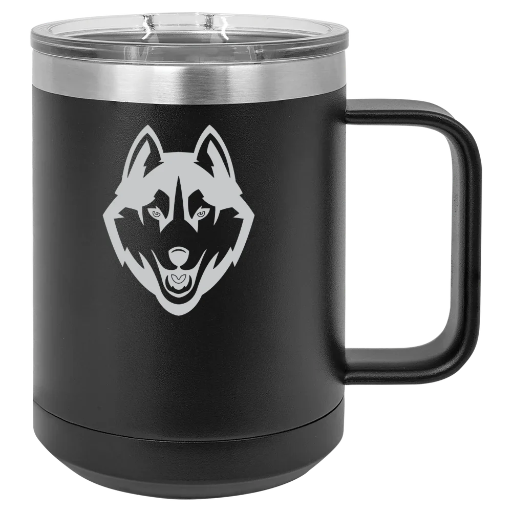 University of Connecticut Polar Camel 15 oz. Mug with Slider Lid