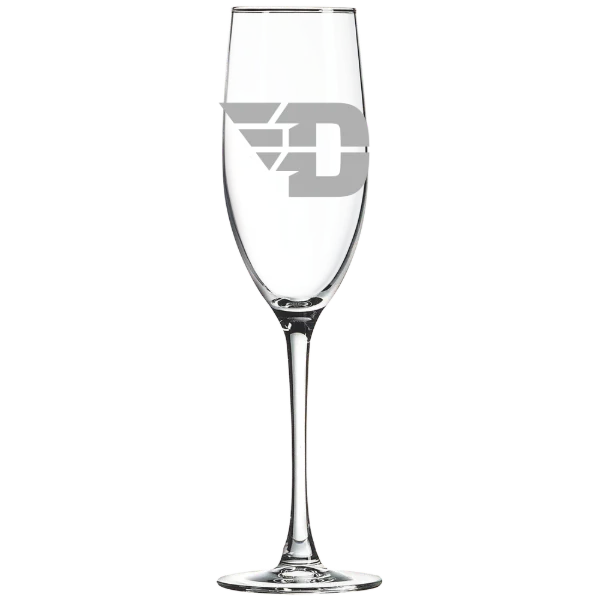 University of Dayton Polar Camel 8 oz. Champagne Flute