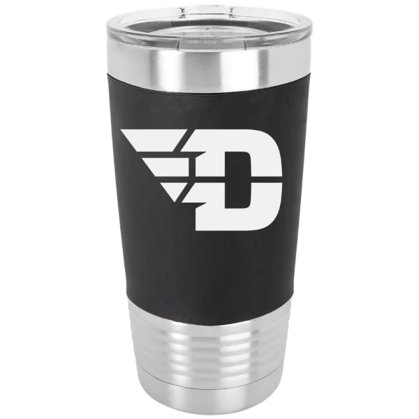 University of Dayton Polar Camel 20 oz. Silicone Grip Tumbler with Standard Lid