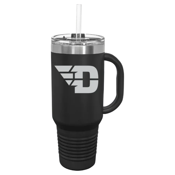 University of Dayton Polar Camel 40 oz. Travel Mug with Snap Lid & Straw