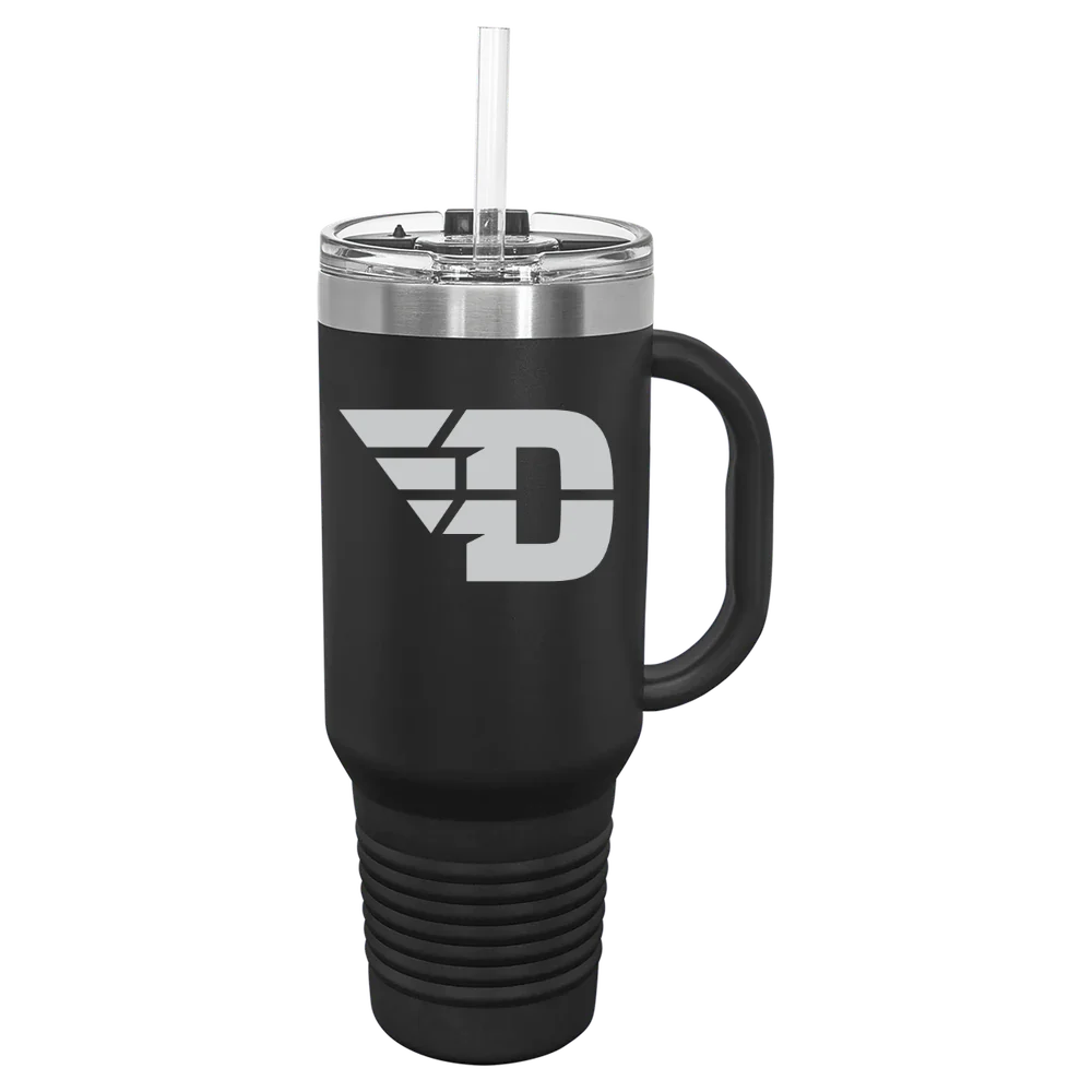 University of Dayton Polar Camel 40 oz. Travel Mug with Snap Lid & Straw