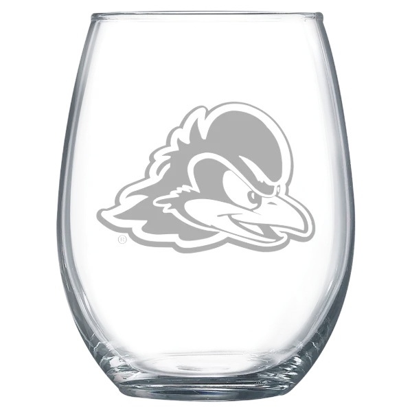 University of Delaware Polar Camel 15 oz. Stemless Wine Glass