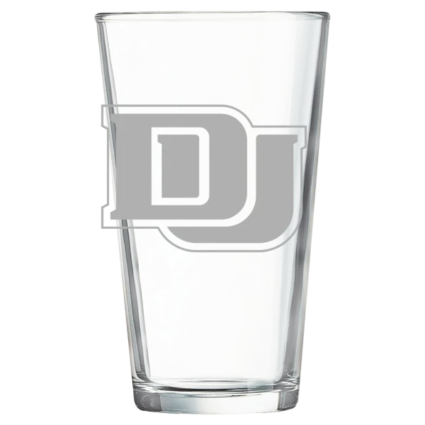 University of Denver Polar Camel 16 oz. Pint Mixing Glass