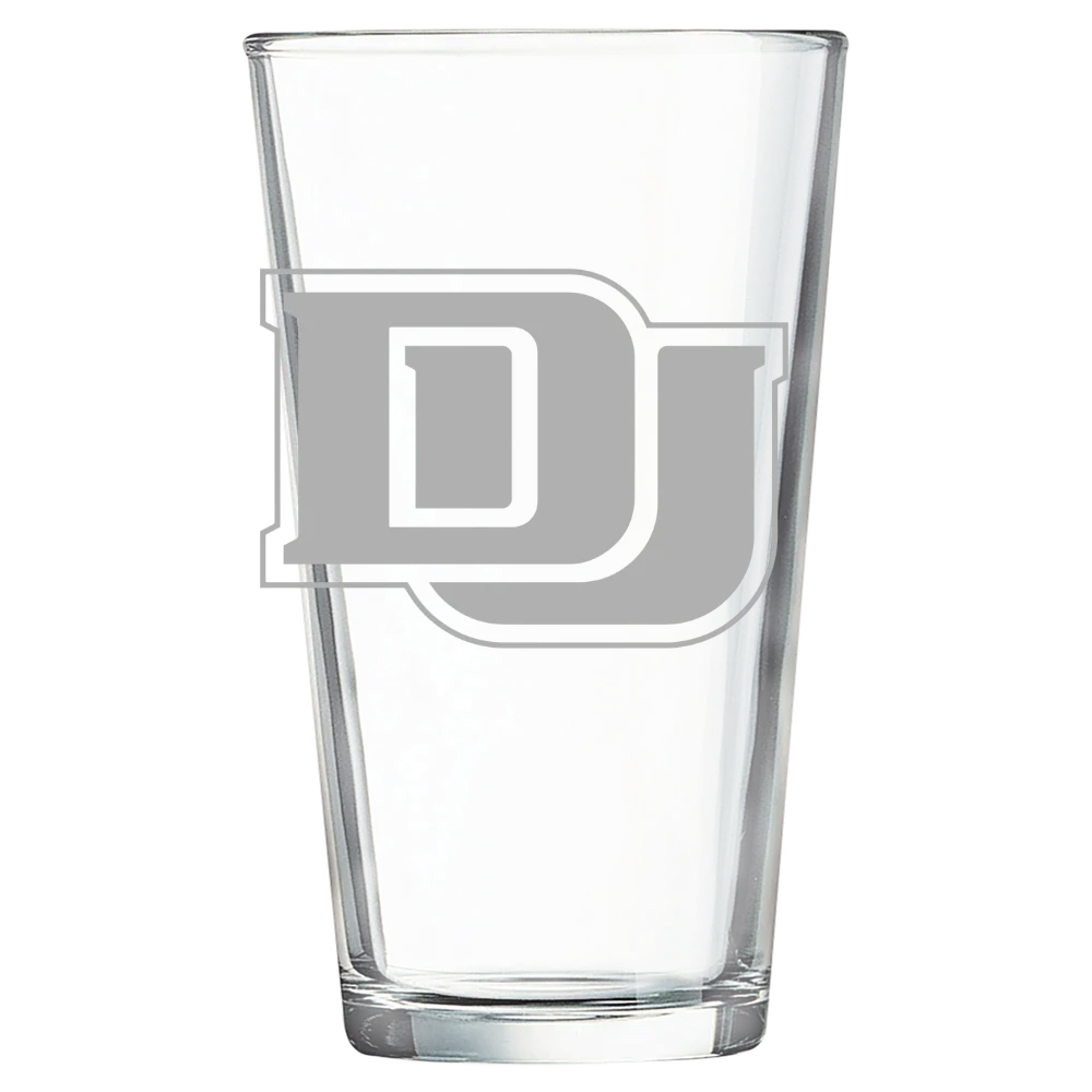 University of Denver Polar Camel 16 oz. Pint Mixing Glass