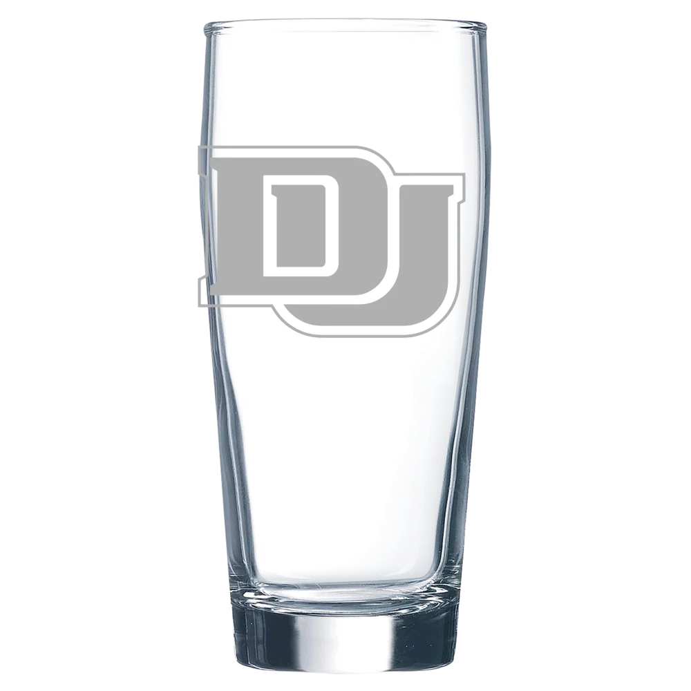 University of Denver Polar Camel 16 oz. Willi Becher Beer Glass