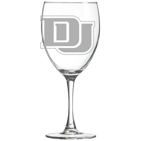 University of Denver Polar Camel 10 1/2 oz. Wine Glass