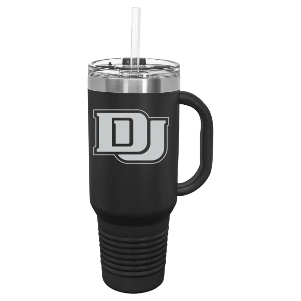 University of Denver Polar Camel 40 oz. Travel Mug with Snap Lid & Straw
