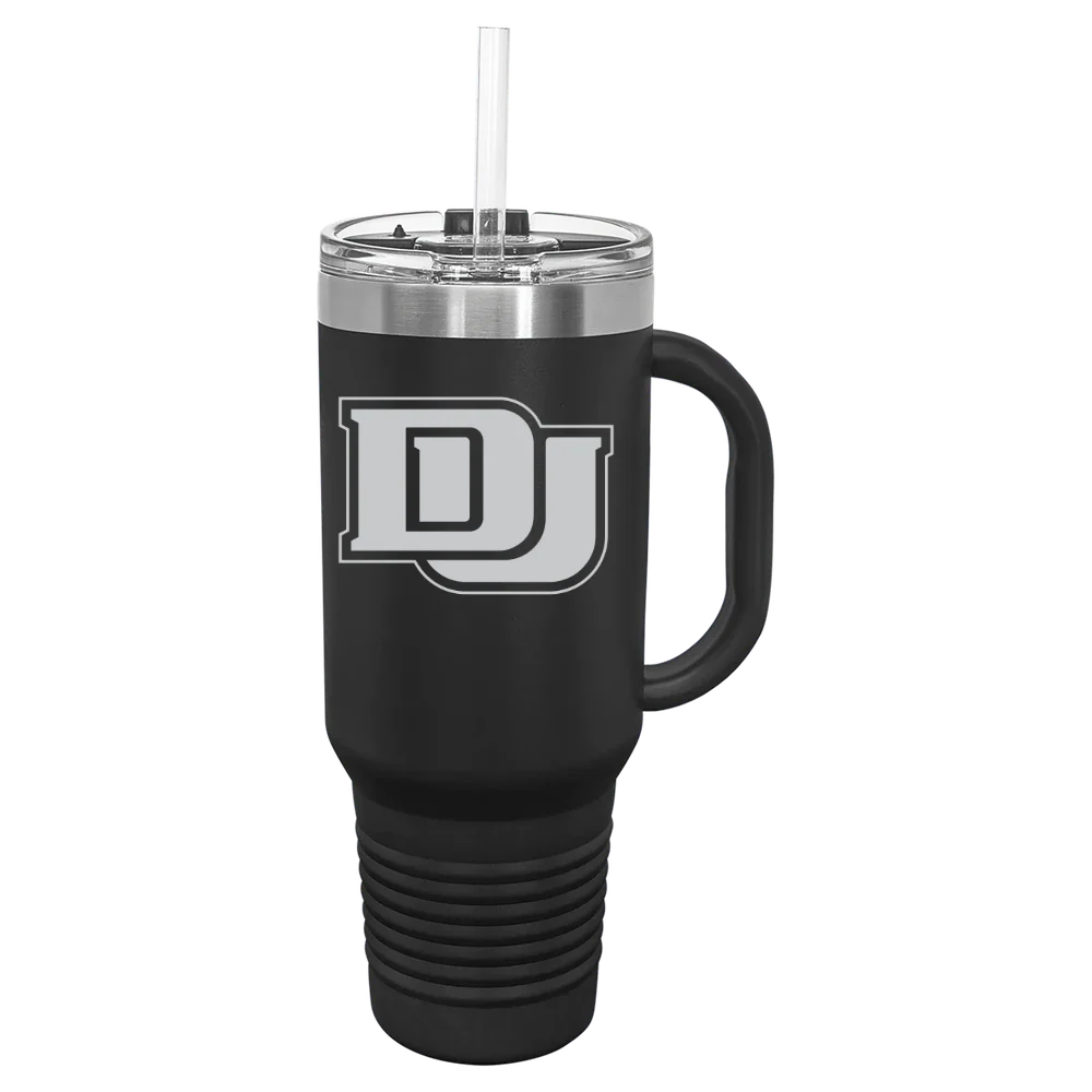 University of Denver Polar Camel 40 oz. Travel Mug with Snap Lid & Straw
