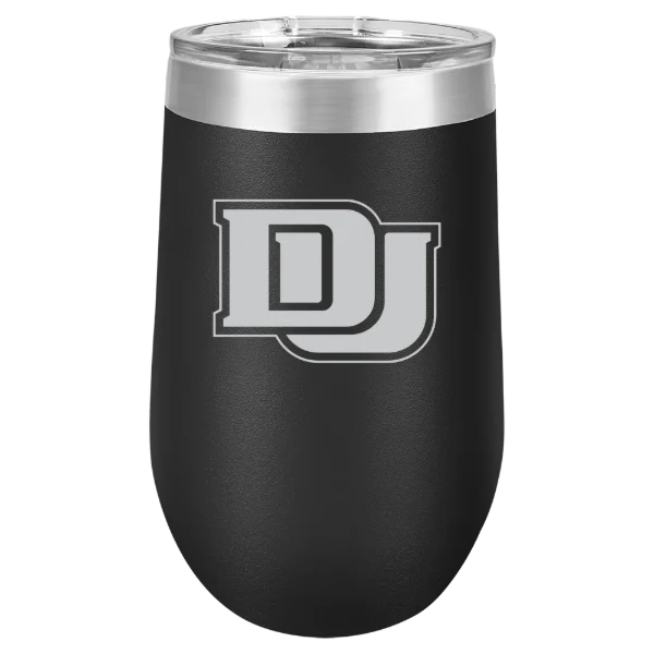 University of Denver Polar Camel 16 oz. Stemless Wine Tumbler