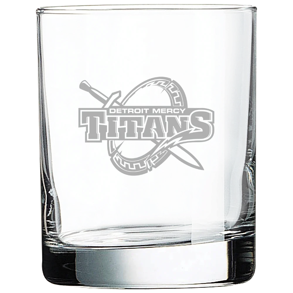 University of Detroit Mercy Polar Camel 10 1/2 oz. On The Rocks Glass