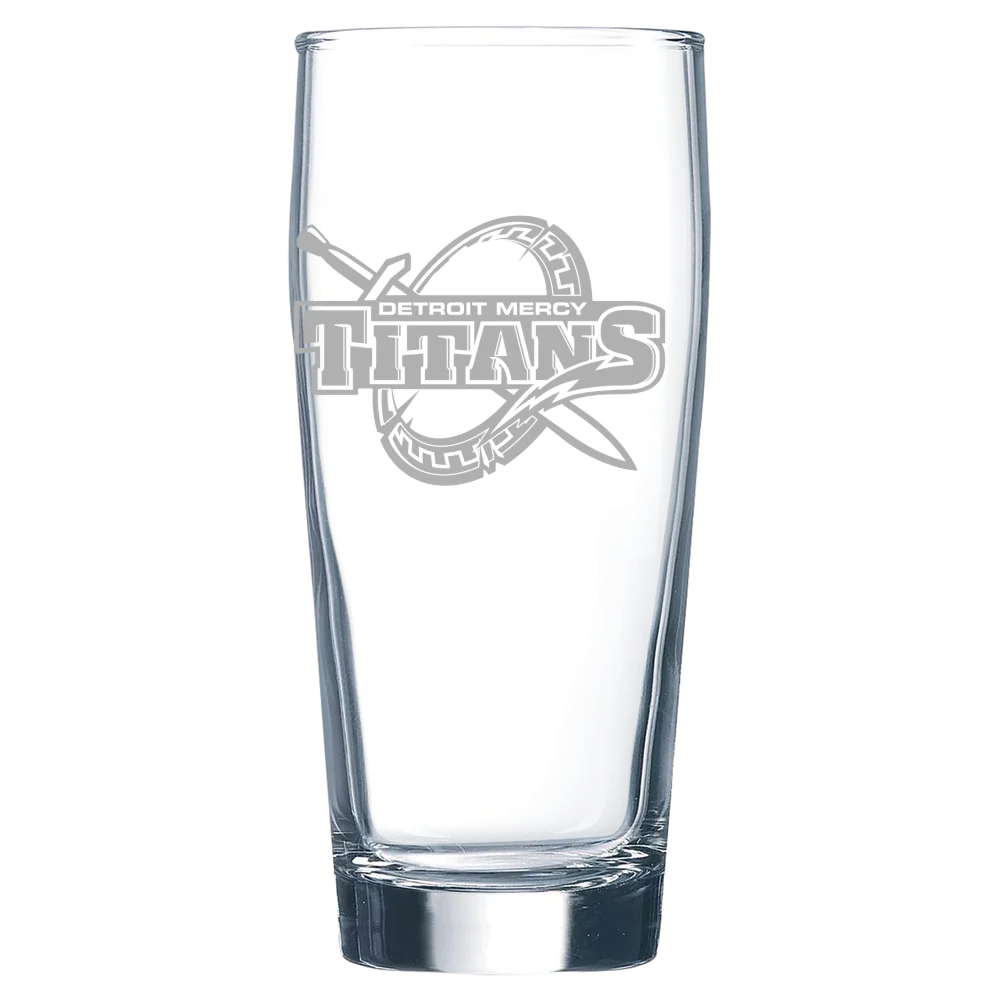 University of Detroit Mercy Polar Camel 16 oz. Willi Becher Beer Glass