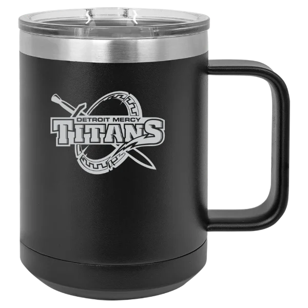 University of Detroit Mercy Polar Camel 15 oz. Mug with Slider Lid