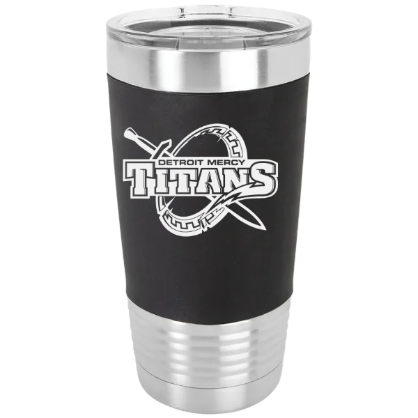 University of Detroit Mercy Polar Camel 20 oz. Silicone Grip Tumbler with Standard Lid