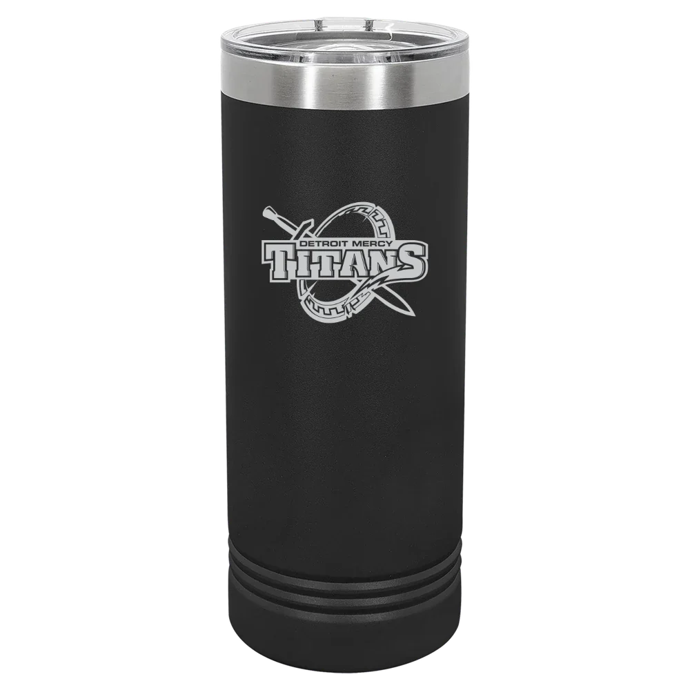 University of Detroit Mercy Polar Camel 22 oz. Skinny Tumbler with Slider Lid