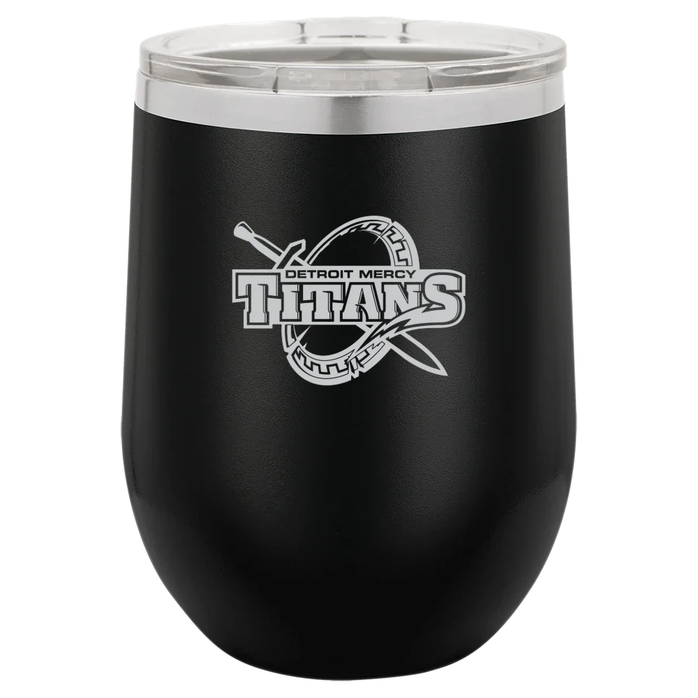 University of Detroit Mercy Polar Camel 12 oz. Stemless Wine Tumbler