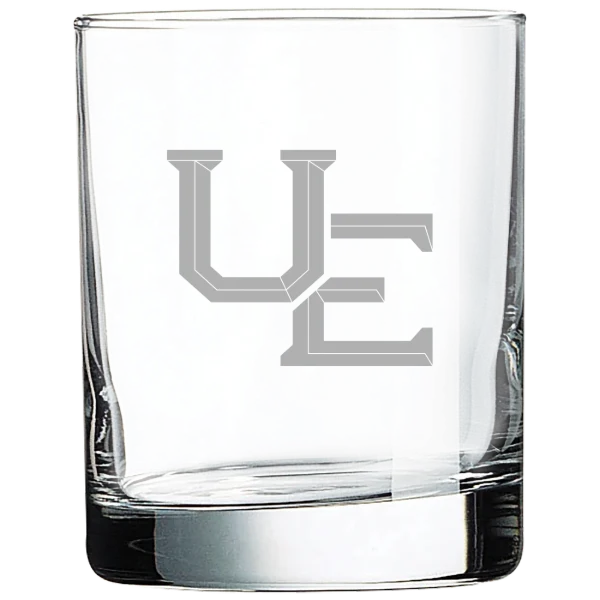 University of Evansville Polar Camel 10 1/2 oz. On The Rocks Glass