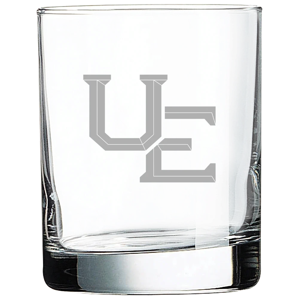 University of Evansville Polar Camel 10 1/2 oz. On The Rocks Glass