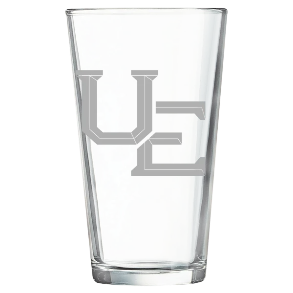 University of Evansville Polar Camel 16 oz. Pint Mixing Glass