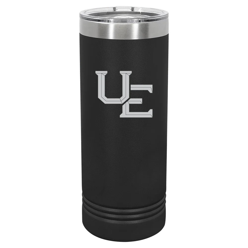 University of Evansville Polar Camel 22 oz. Skinny Tumbler with Slider Lid