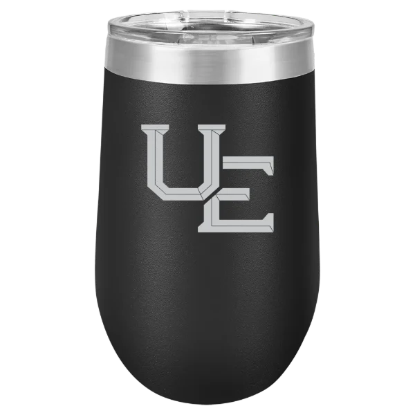 University of Evansville Polar Camel 16 oz. Stemless Wine Tumbler