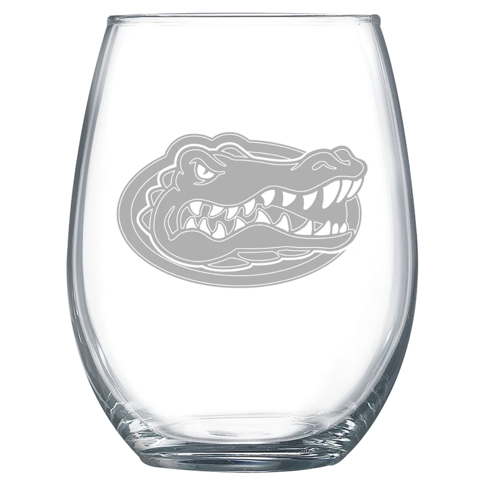 University of Florida Polar Camel 15 oz. Stemless Wine Glass