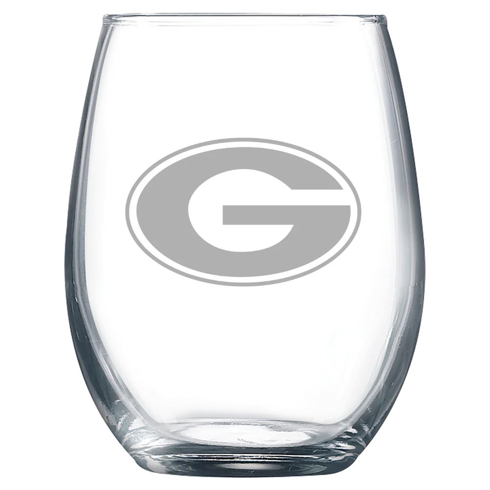 University of Georgia Polar Camel 9 oz. Stemless Wine Glass