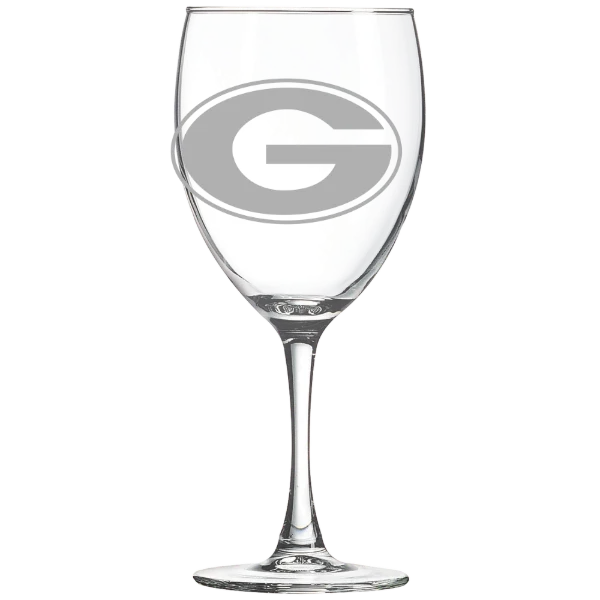 University of Georgia Polar Camel 10 1/2 oz. Wine Glass